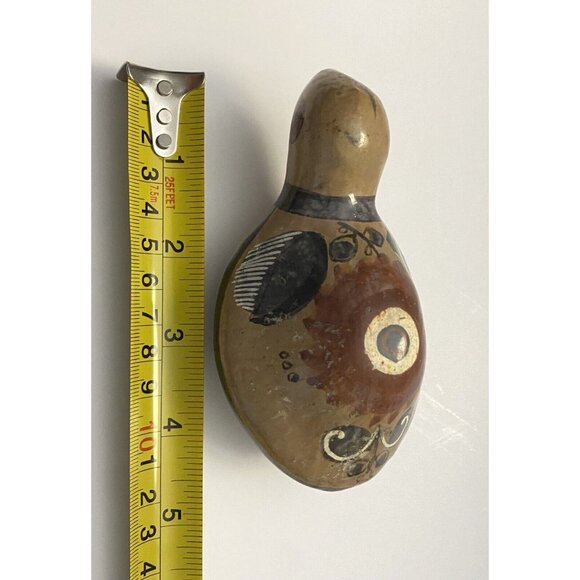 Tonala Mexican Folk Art Pottery Ceramic Turtle Figurine 4.5” Long - Picture 7 of 9